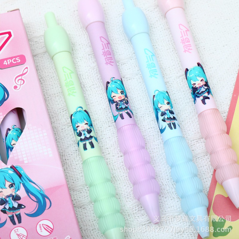 Kawaii Hatsune Miku Gel Pen Cu - Gel Ink Pen Set incelemesi ve fiyatı
