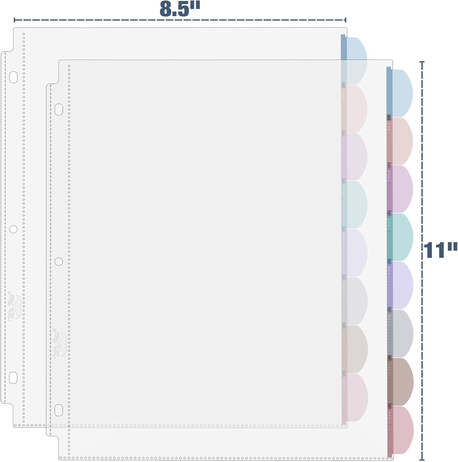 A4 Clear Sheet Protectors with - Index Tab Divider incelemesi ve fiyatı