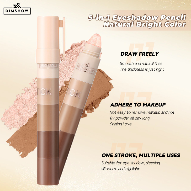 5-in-1 Lazy Eyeshadow Pen High - Highlighter Set Pastel incelemesi ve fiyatı