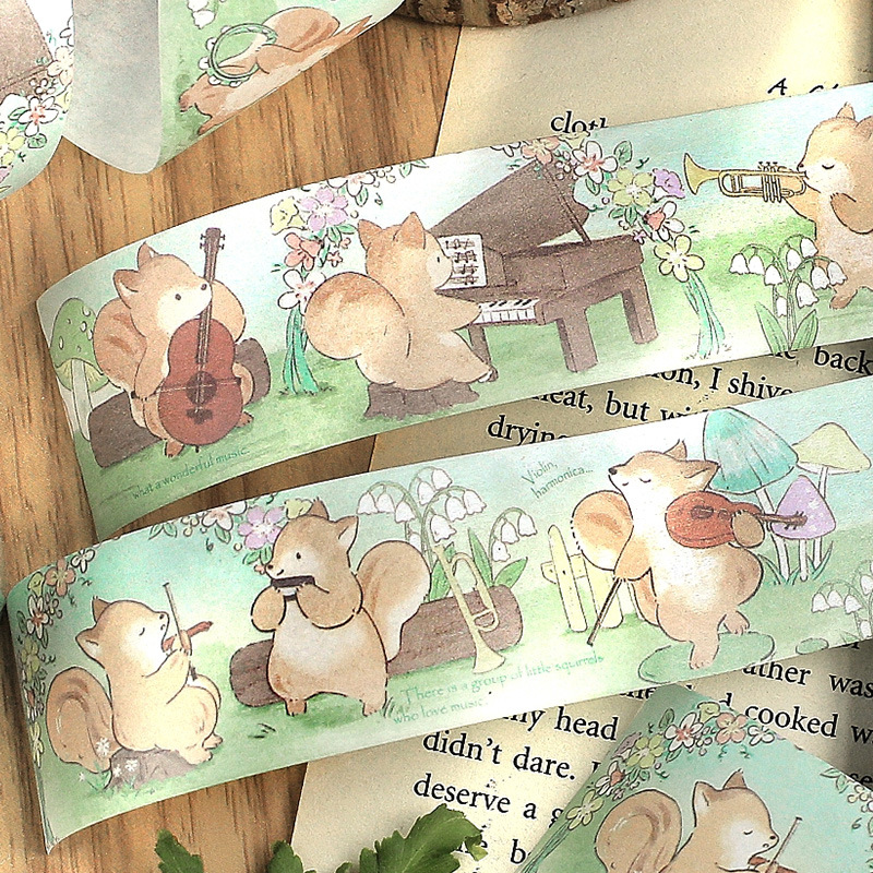 3cm*3m Kawaii Cartoon Washi ta - Label Printer Tape incelemesi ve fiyatı