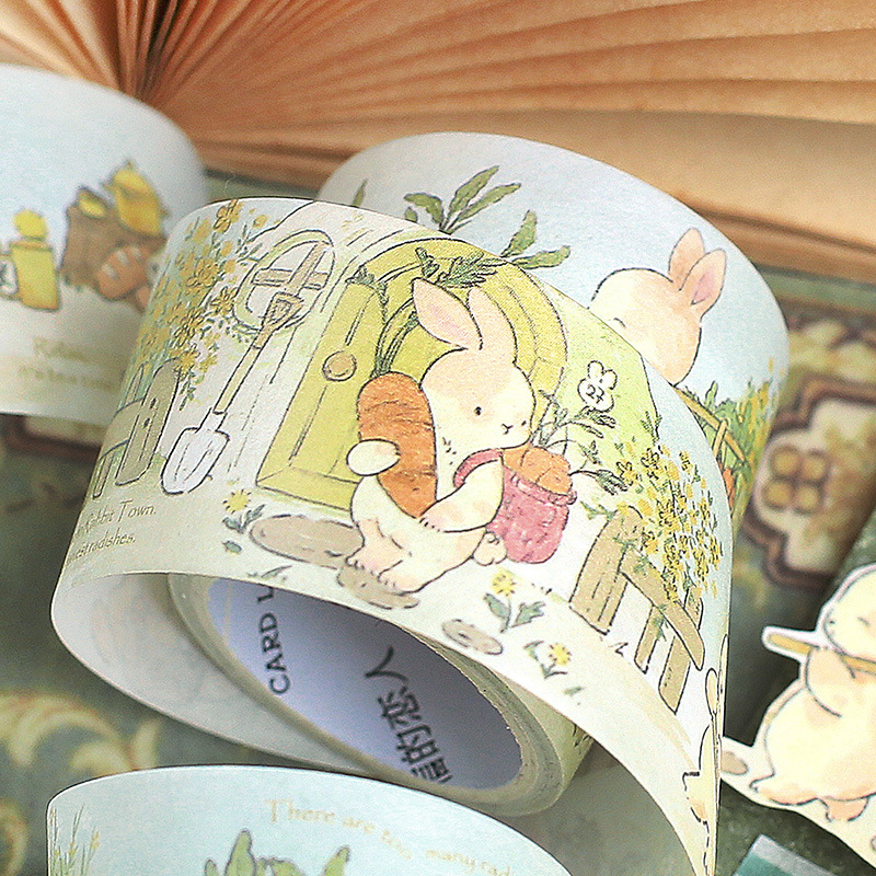 3cm*3m Kawaii Cartoon Washi ta - Label Printer Tape incelemesi ve fiyatı