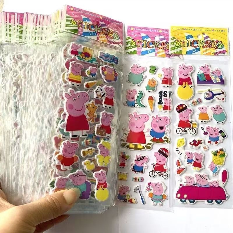 Peppa Pig cartoon sticker note - Memo Pad Sticky incelemesi ve fiyatı