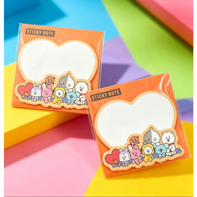 BT21 Creative Cute Sticky Note - Memo Pad Sticky incelemesi ve fiyatı