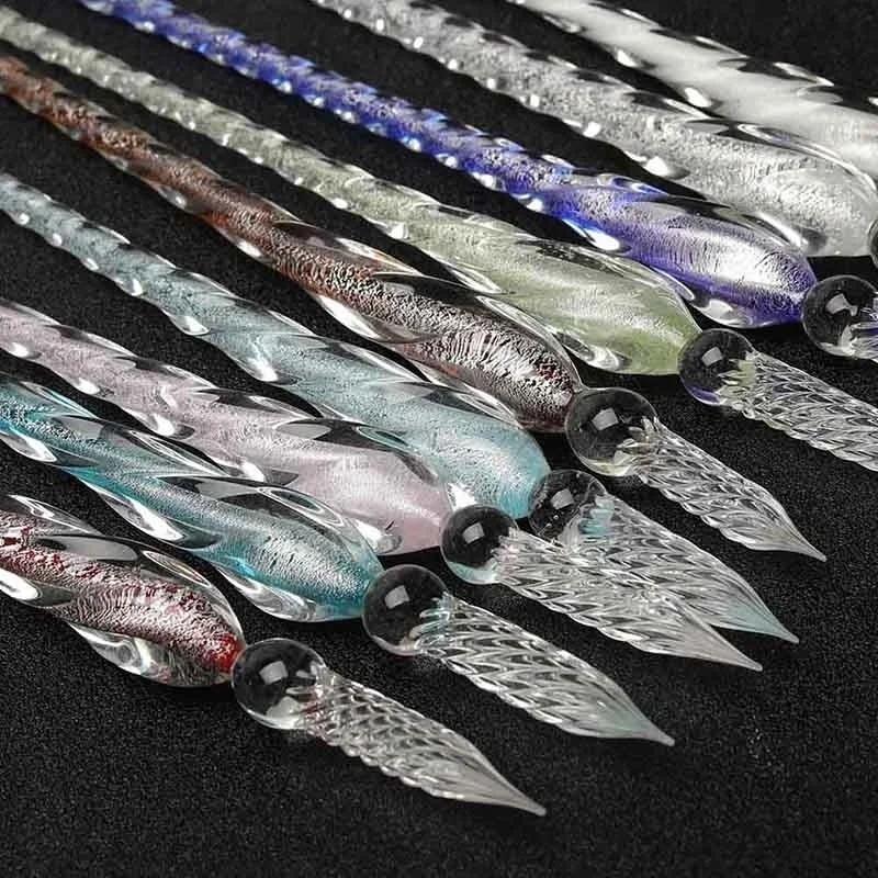 Colored Crystal Glass Dip Pen  - Fountain Pen Ink incelemesi ve fiyatı