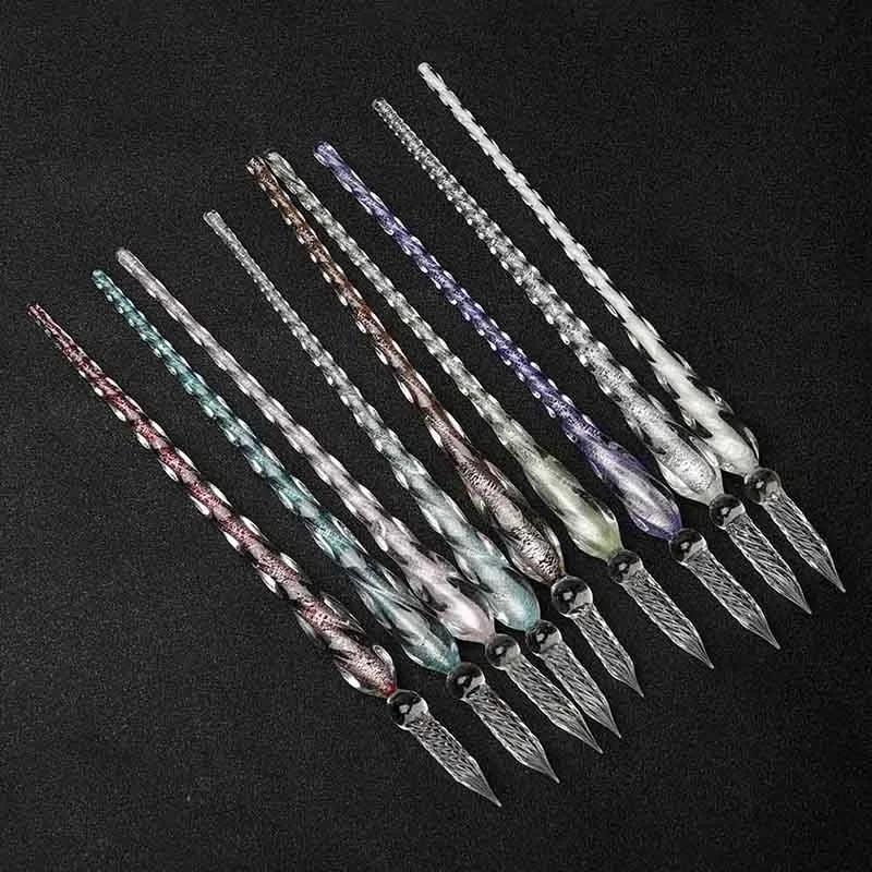 Colored Crystal Glass Dip Pen  - Fountain Pen Ink incelemesi ve fiyatı