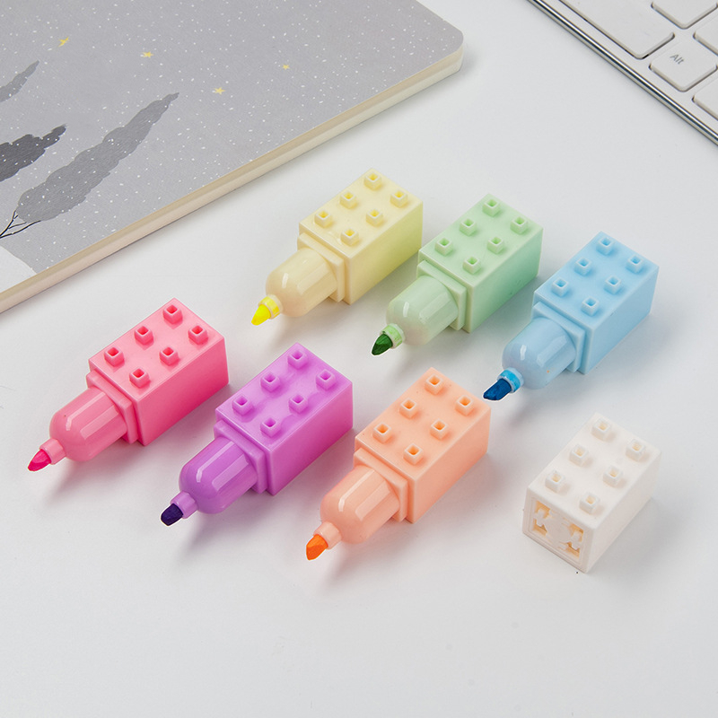 6pcs Pastel Color Body Buildin - Highlighter Set Pastel incelemesi ve fiyatı