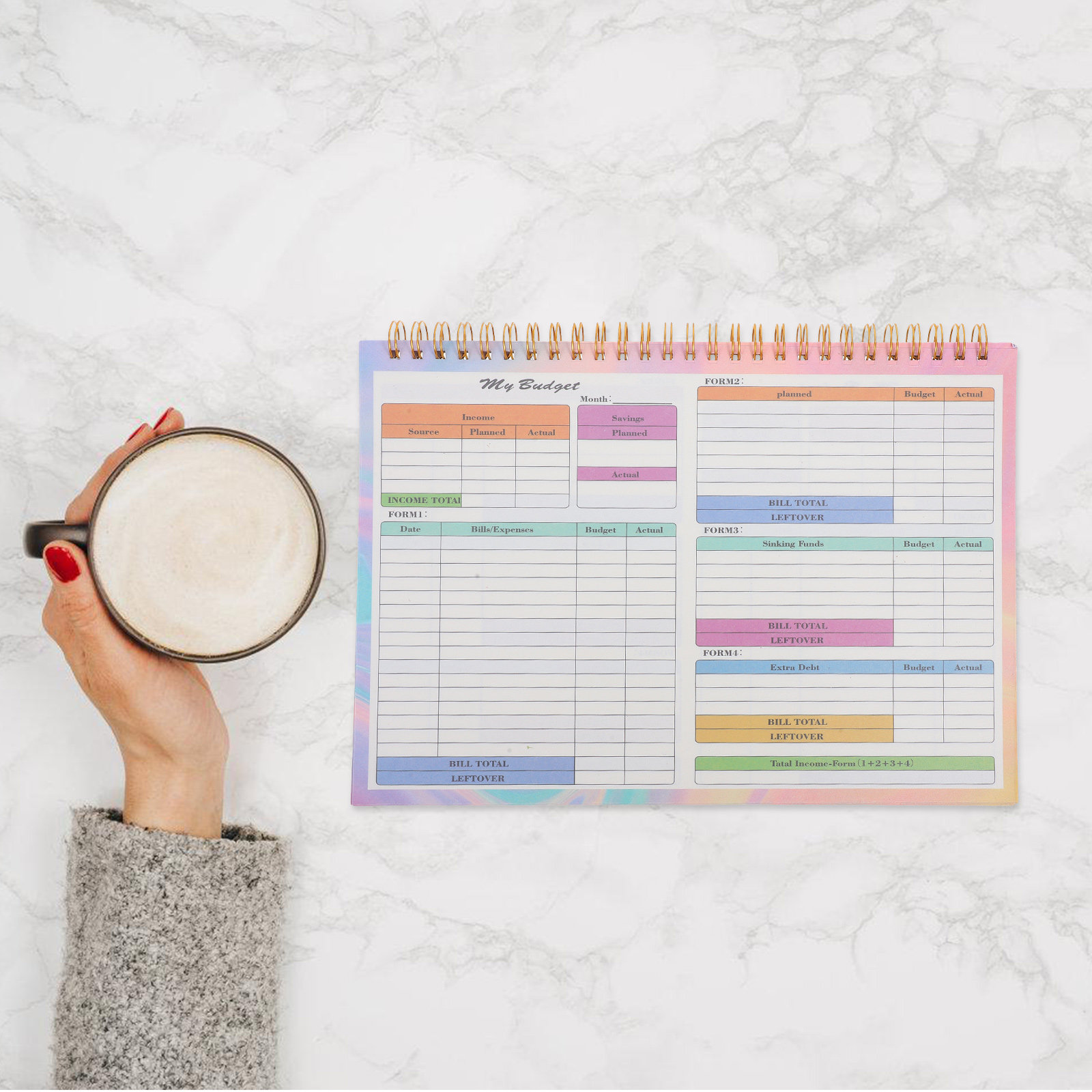 B5 Daily Weekly Financial Ledg - Planner Weekly Budget incelemesi ve fiyatı