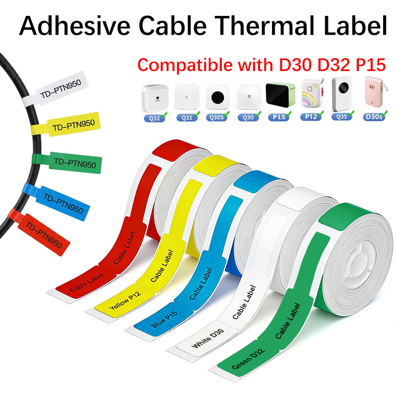 12*109mm Cable Thermal Label S - Label Printer Tape incelemesi ve fiyatı