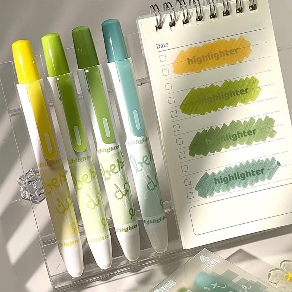 4pcs New Gradient Color Highli - Highlighter Set Pastel incelemesi ve fiyatı
