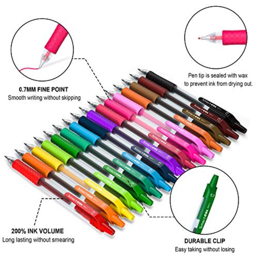 Smart Color Art Gel Pens Set M - Gel Ink Pen Set incelemesi ve fiyatı