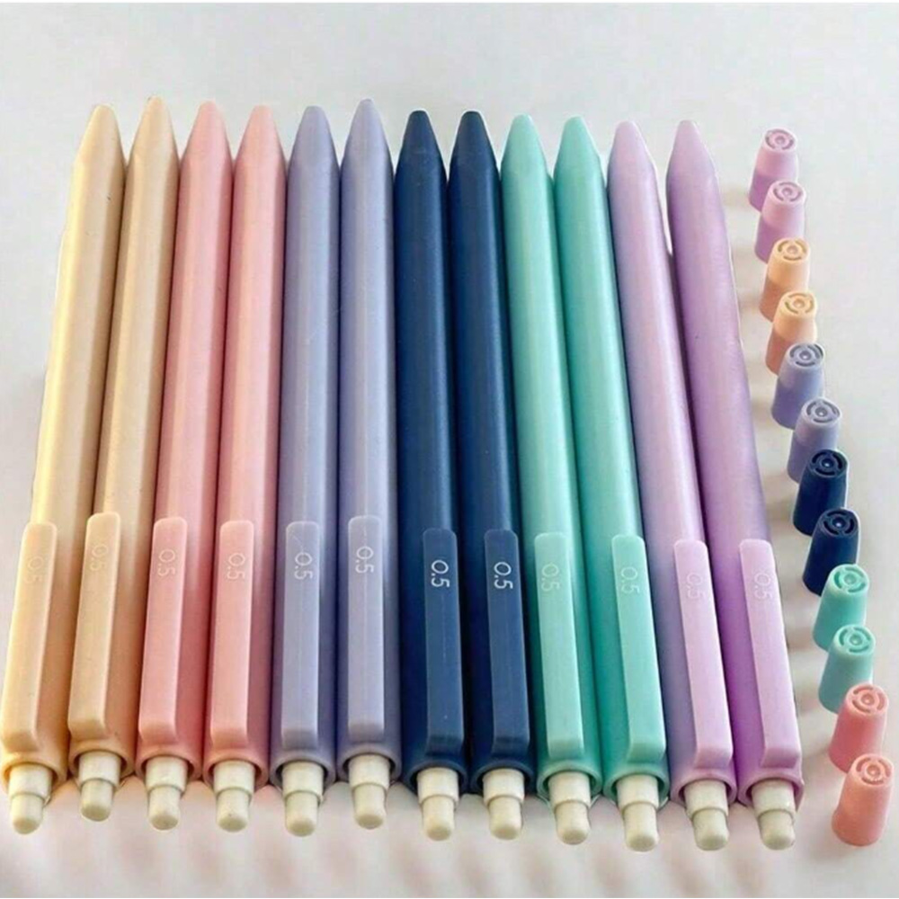 Cute Pastel Mechanical Pencil  - Highlighter Set Pastel incelemesi ve fiyatı