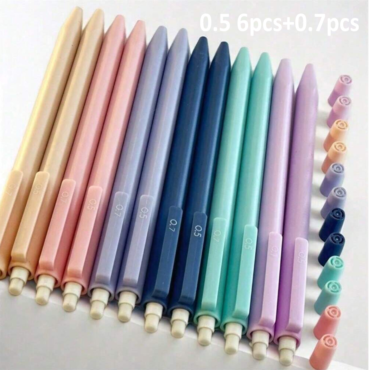 Cute Pastel Mechanical Pencil  - Highlighter Set Pastel incelemesi ve fiyatı