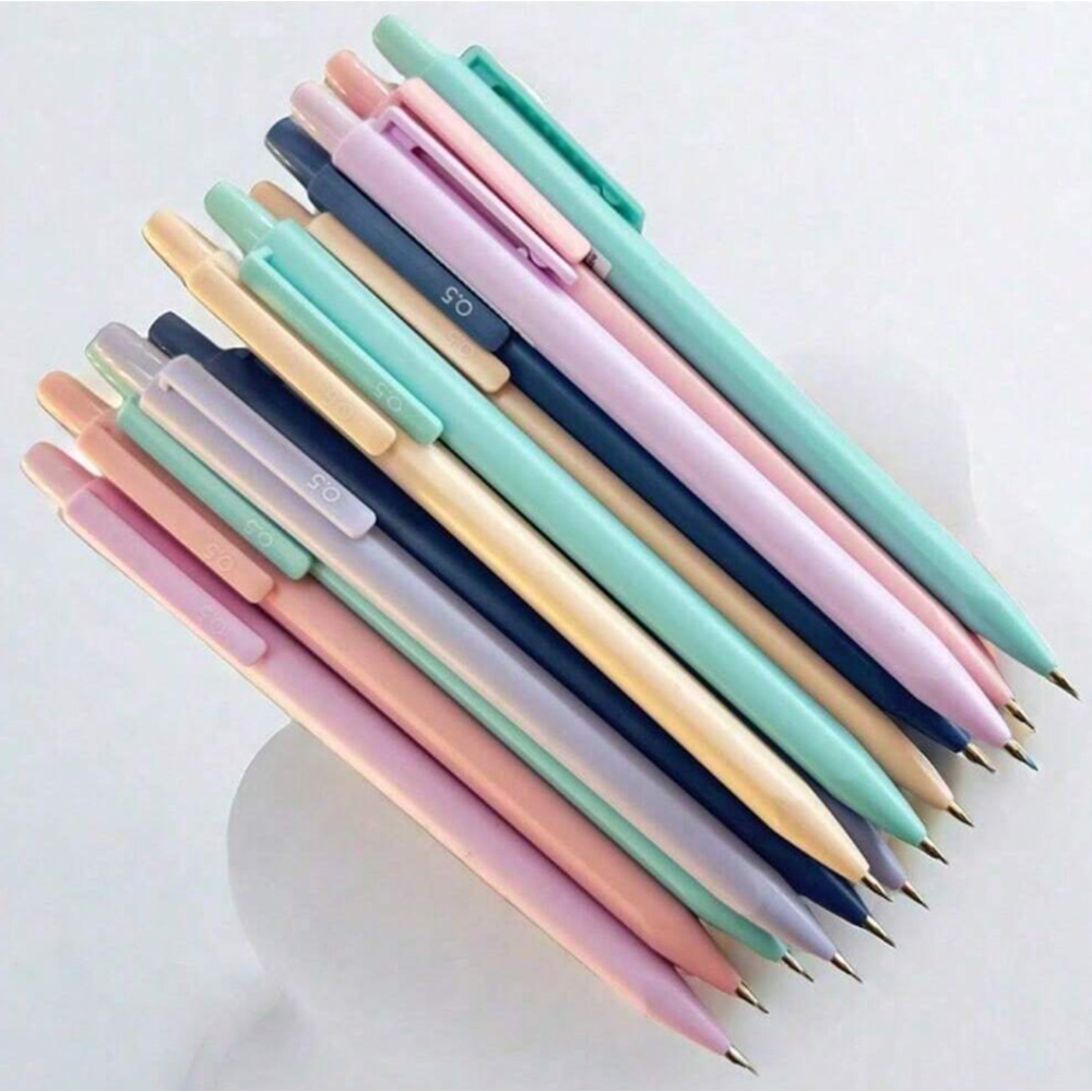 Cute Pastel Mechanical Pencil  - Highlighter Set Pastel incelemesi ve fiyatı