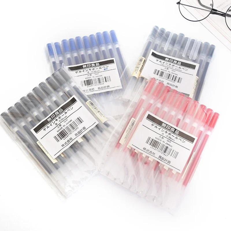 10-30Pcs/Set 0.38/0.5mm Gel pe - Office Stationery Supply Business incelemesi ve fiyatı