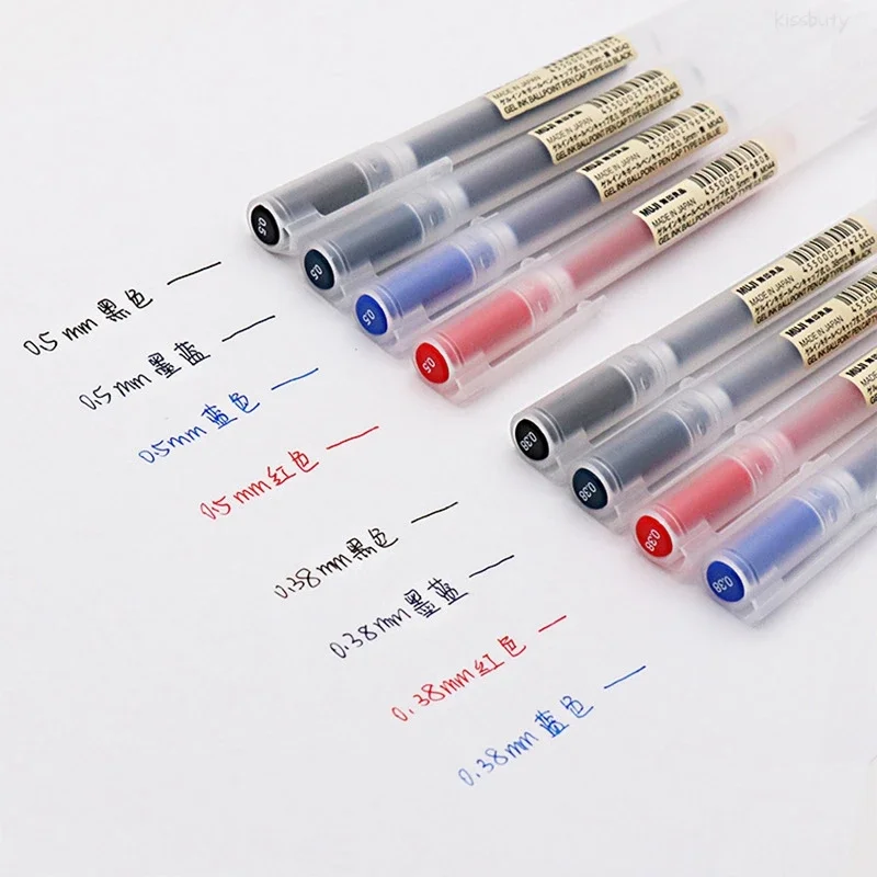 10-30Pcs/Set 0.38/0.5mm Gel pe - Office Stationery Supply Business incelemesi ve fiyatı