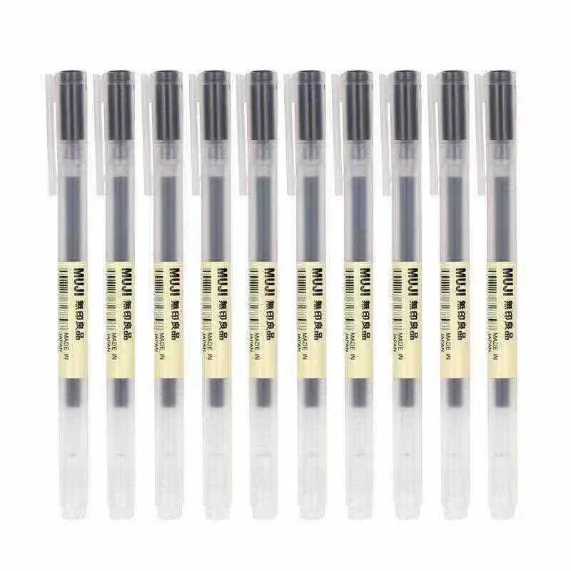 10-30Pcs/Set 0.38/0.5mm Gel pe - Office Stationery Supply Business incelemesi ve fiyatı