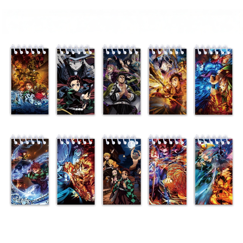 10PCS Demon Slayer Notepads. S - Supply Of Office Stationery incelemesi ve fiyatı