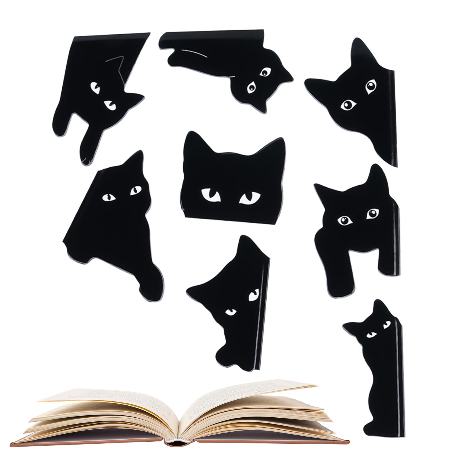 Magnetic Black Cat Bookmark 8  - Bookmark Magnetic Clip incelemesi ve fiyatı