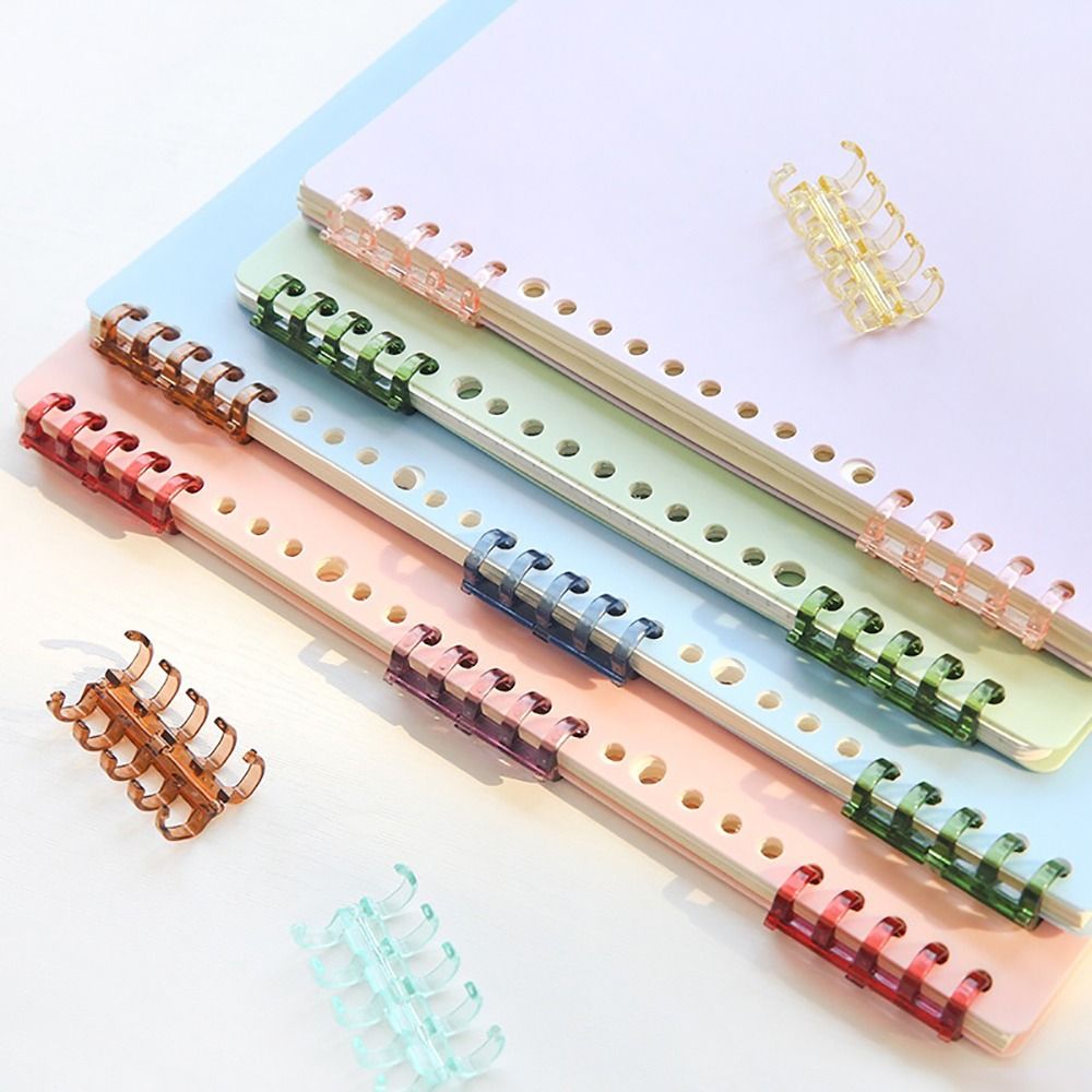 10Pcs Binding Spines Snap Spli - Binding Comb Plastic incelemesi ve fiyatı