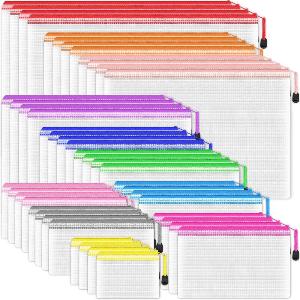 Cosmetic Makeup Bags Mesh Zipp - Portfolio Folder Zip incelemesi ve fiyatı