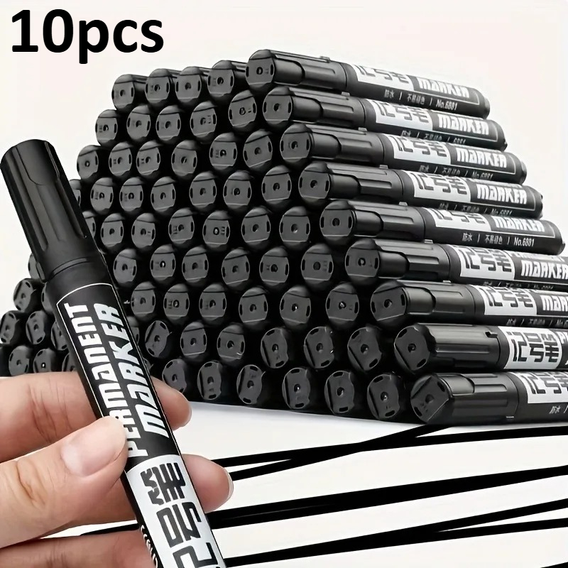 10pcs Permanent Marker Set, Bl - Fountain Pen Ink incelemesi ve fiyatı