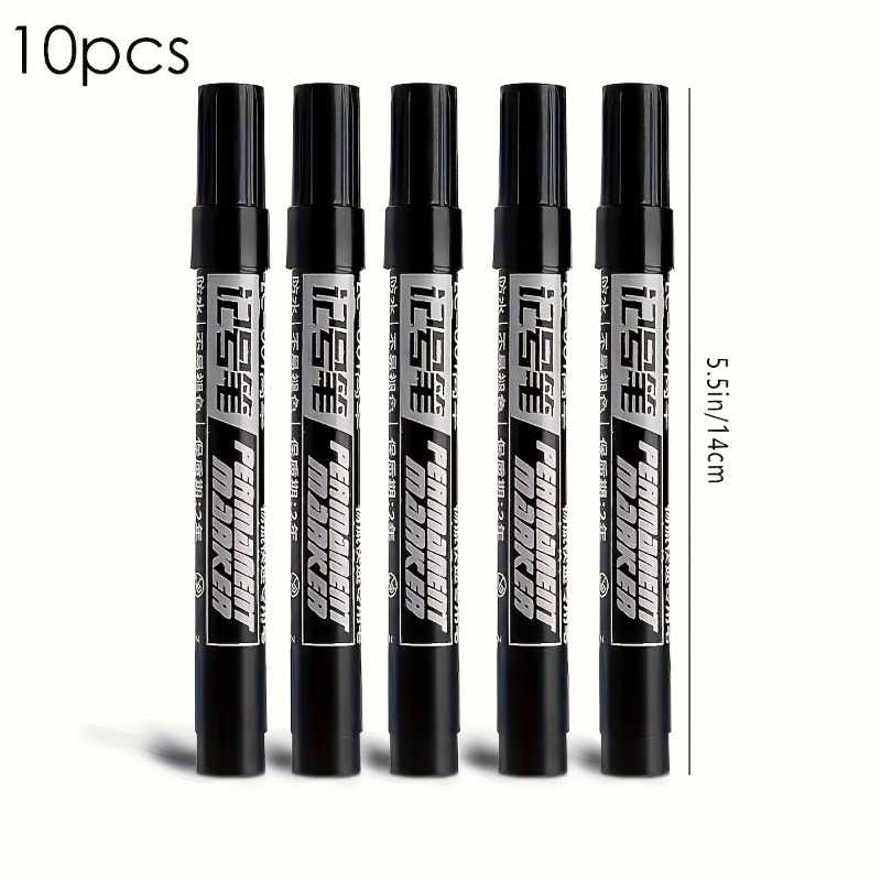 10pcs Permanent Marker Set, Bl - Fountain Pen Ink incelemesi ve fiyatı