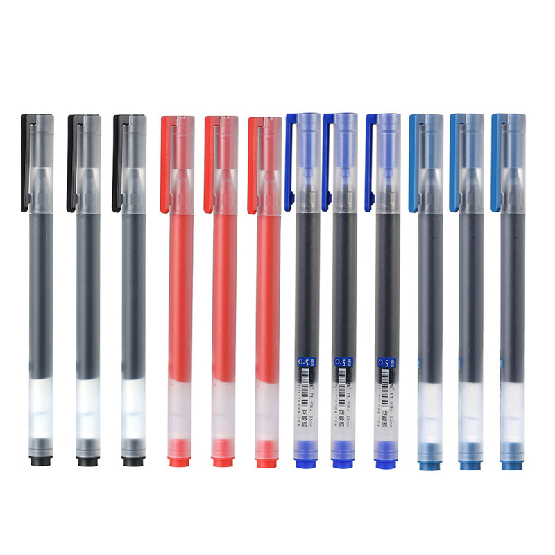 12/6Pc/Lot Gel Pen 0.5MM Ink S - Office Stationery Supply Business incelemesi ve fiyatı