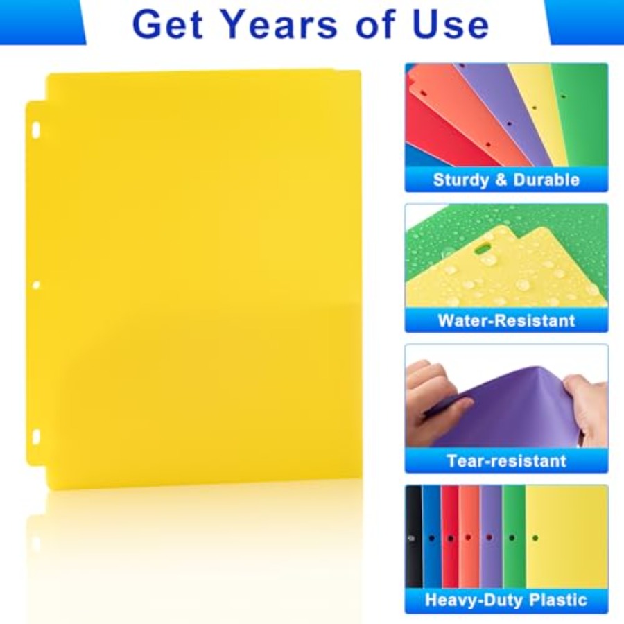 Plastic 3 Hole Punch Folders w - Binding Comb Plastic incelemesi ve fiyatı