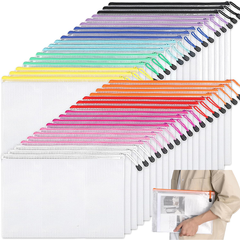 Mesh Zipper Pouch Document Bag - Portfolio Folder Zip incelemesi ve fiyatı