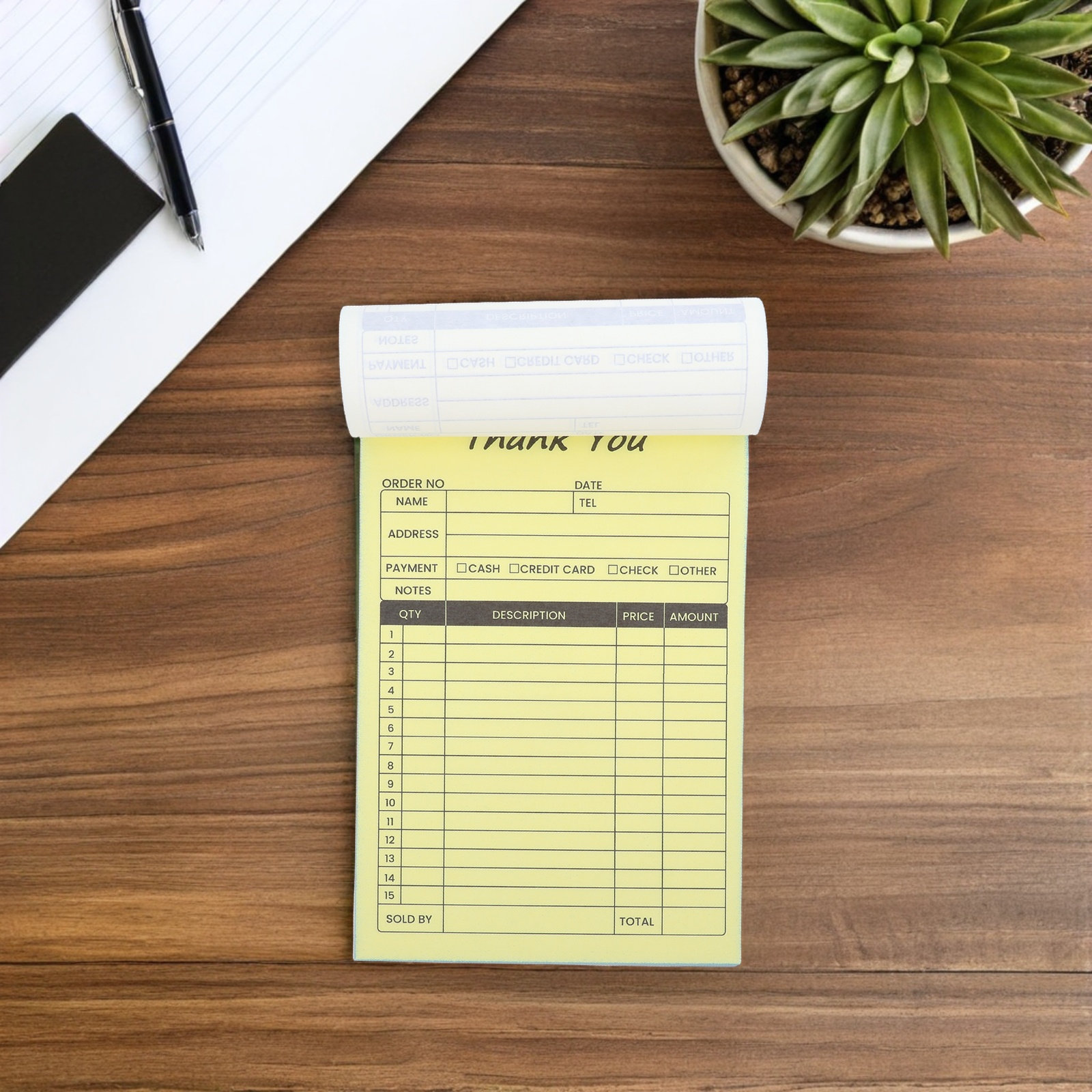 2Pcs 2 Part Receipt Book Carbo - Carbon Copy Book incelemesi ve fiyatı