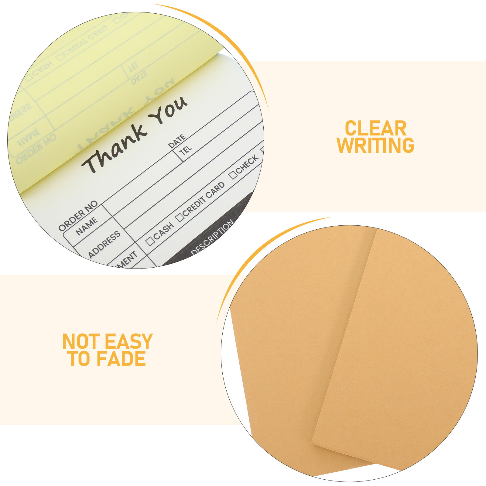 2Pcs 2 Part Receipt Book Carbo - Carbon Copy Book incelemesi ve fiyatı