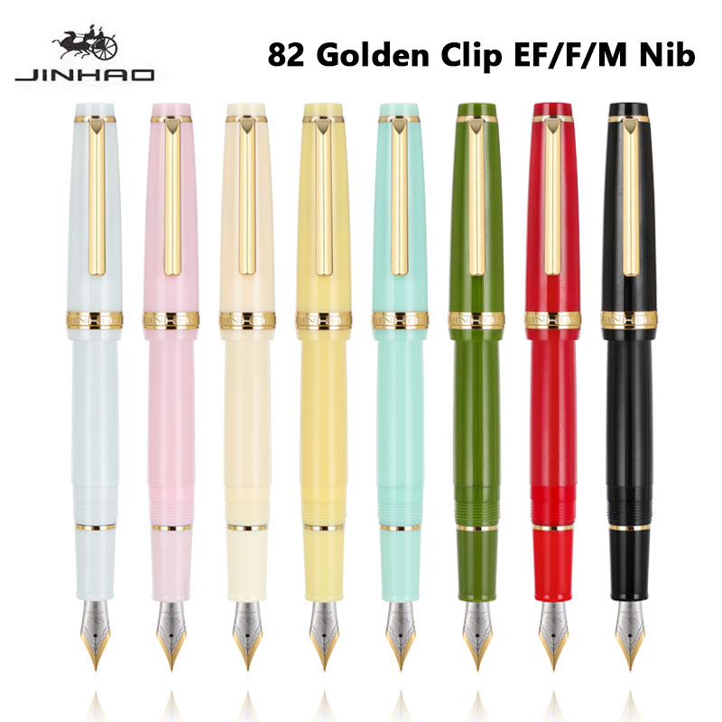 Jinhao 82 Fountain Pen Golden  - Office Stationery Supply Business incelemesi ve fiyatı