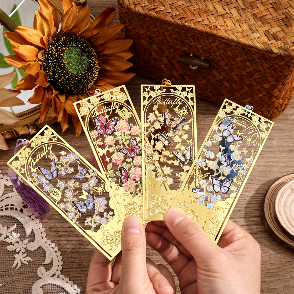 2 Pcs Butterfly Bookmarks With - Stationery Supply incelemesi ve fiyatı