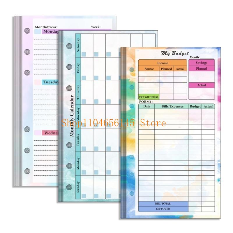Loose Leaf Refill Paper Lined  - Planner Weekly Budget incelemesi ve fiyatı