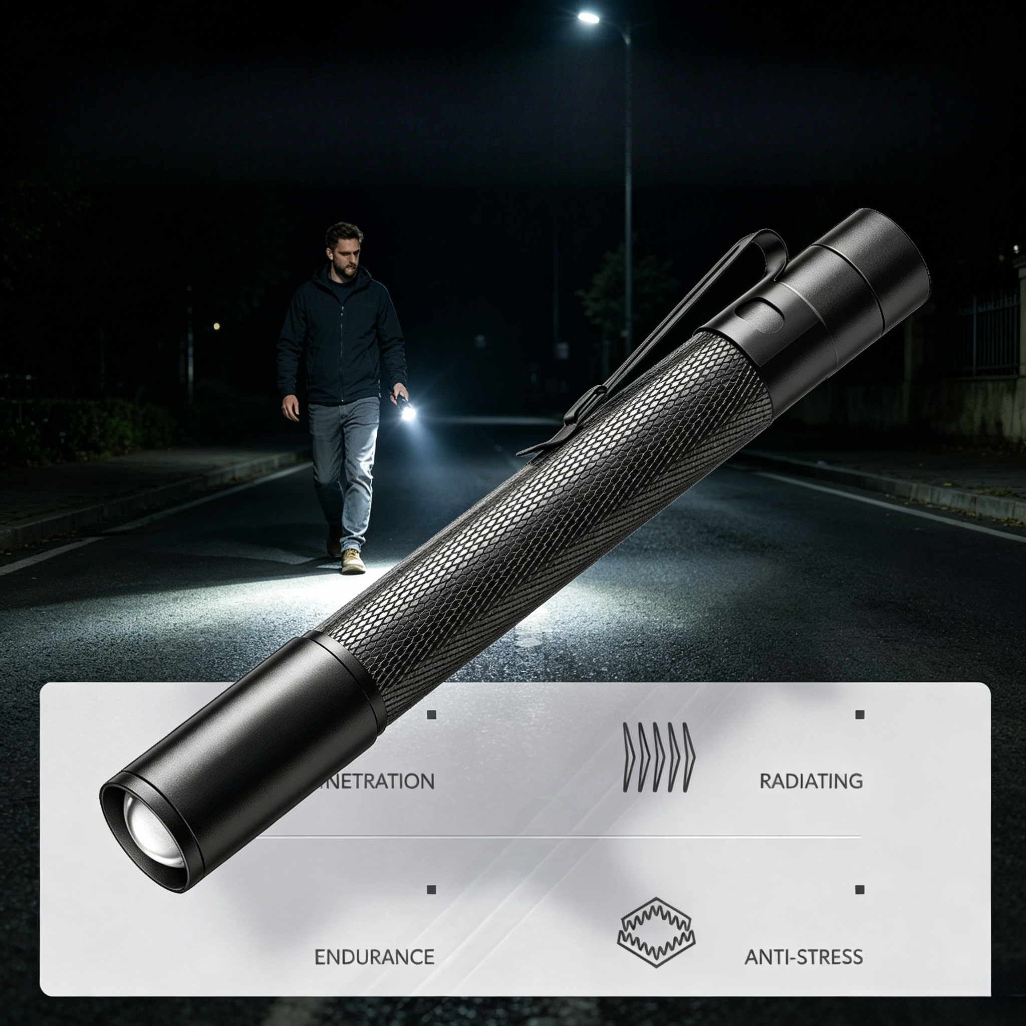 Aluminum Alloy Mini LED Pen Fl - Stationery Supply incelemesi ve fiyatı