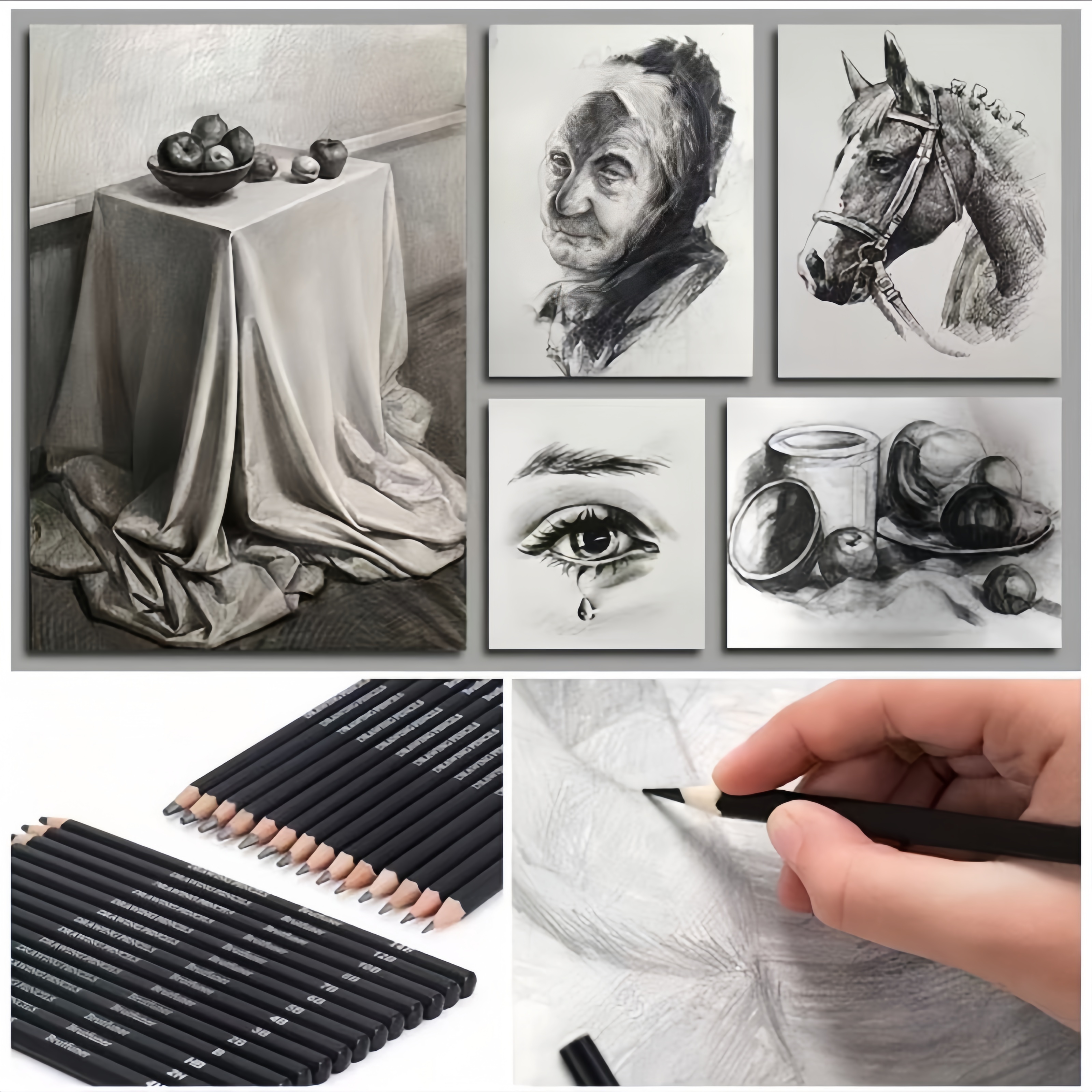 29-Piece Sketching Art Set for - Highlighter Set Pastel incelemesi ve fiyatı