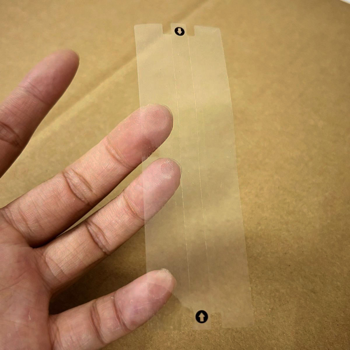 36/72pcs Transparent Adhesive  - Label Printer Tape incelemesi ve fiyatı