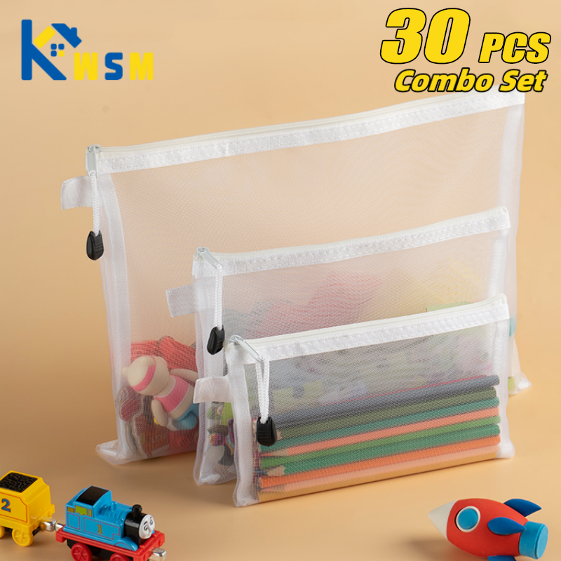 1-30 PCS Mesh Zipper File Bag  - Portfolio Folder Zip incelemesi ve fiyatı