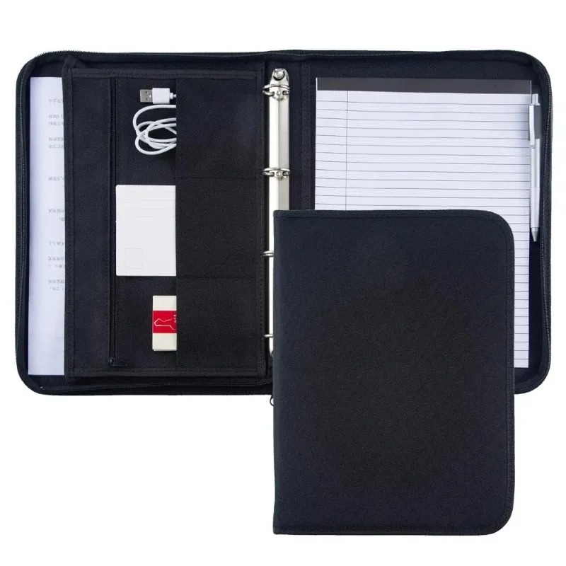 Large Black Business Portfolio - Portfolio Folder Zip incelemesi ve fiyatı
