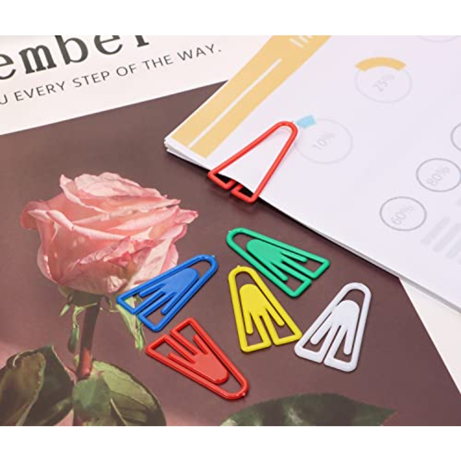 50PCS Plastic Paper Clips Book - Binding Comb Plastic incelemesi ve fiyatı