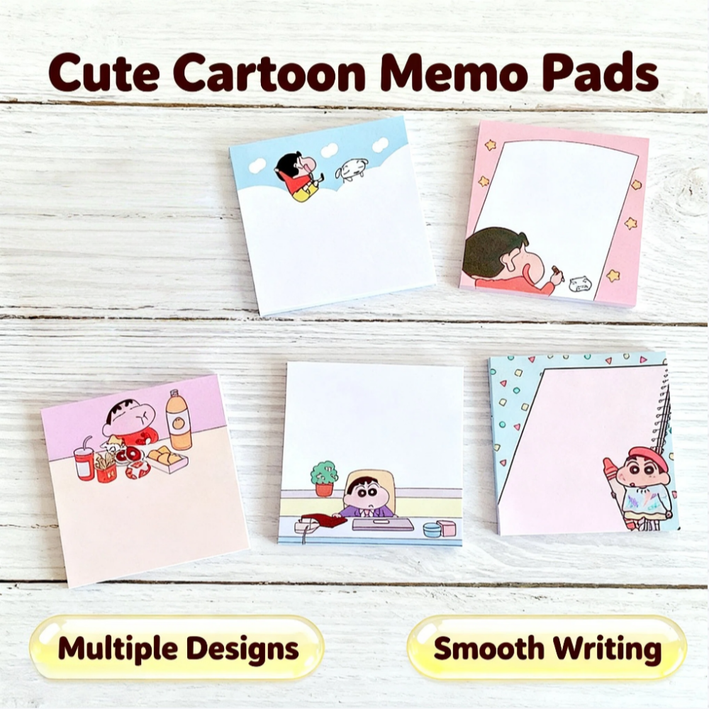 Crayon Shin-chan sticky notes. - Memo Pad Sticky incelemesi ve fiyatı