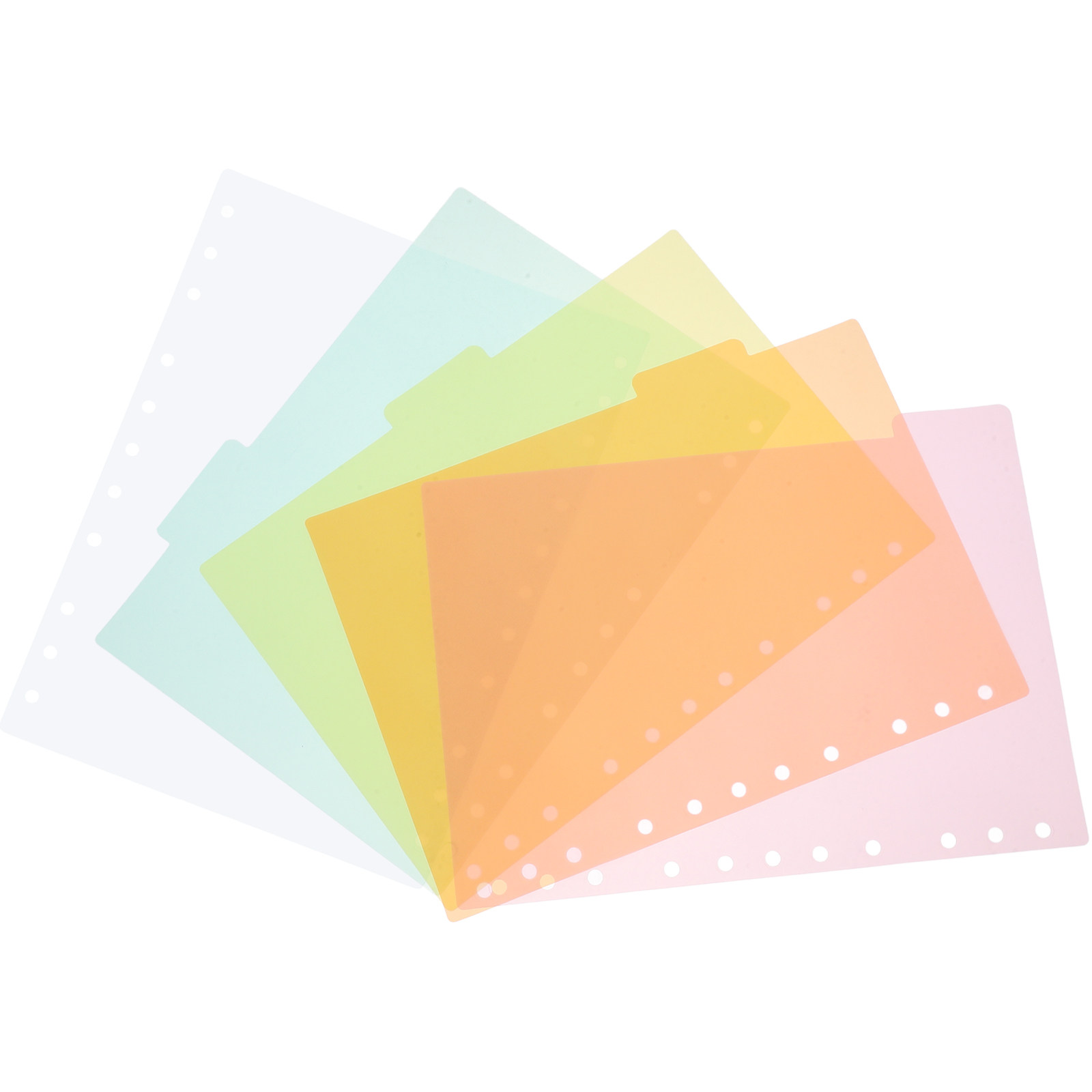 5Pcs Plastic Page Dividers B5  - Index Tab Divider incelemesi ve fiyatı