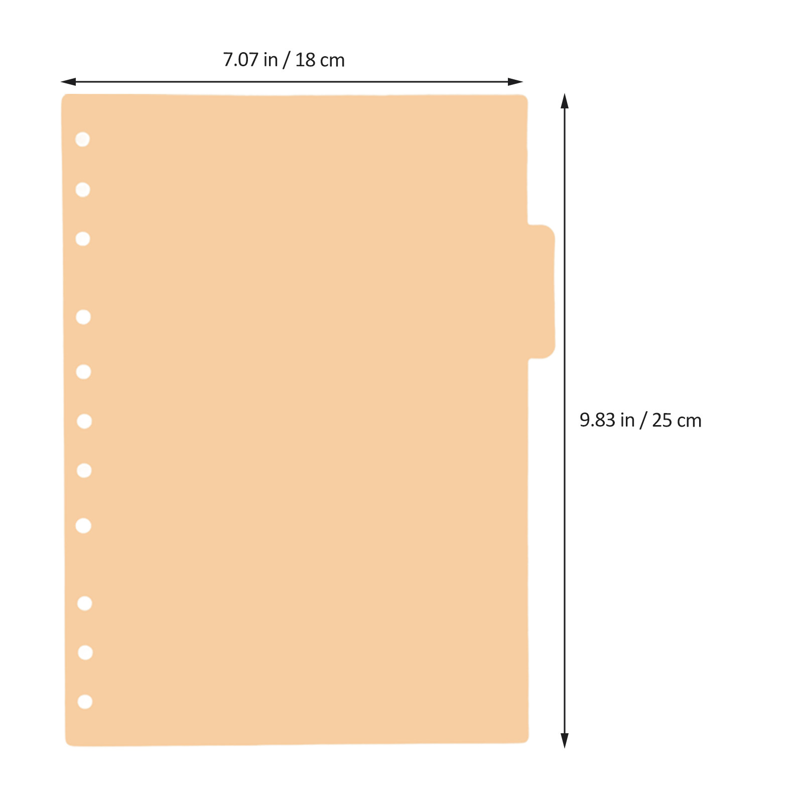 5Pcs Plastic Page Dividers B5  - Index Tab Divider incelemesi ve fiyatı