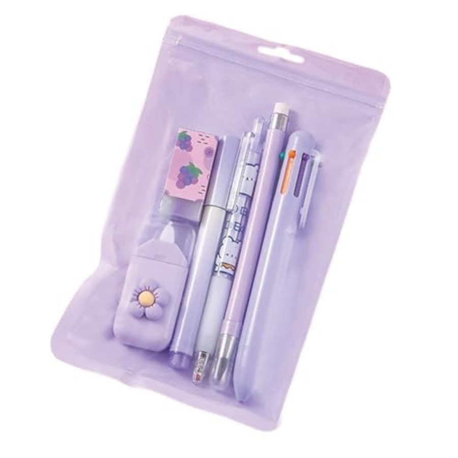 6 Pcs Cute Stationery Set for  - Gel Ink Pen Set incelemesi ve fiyatı