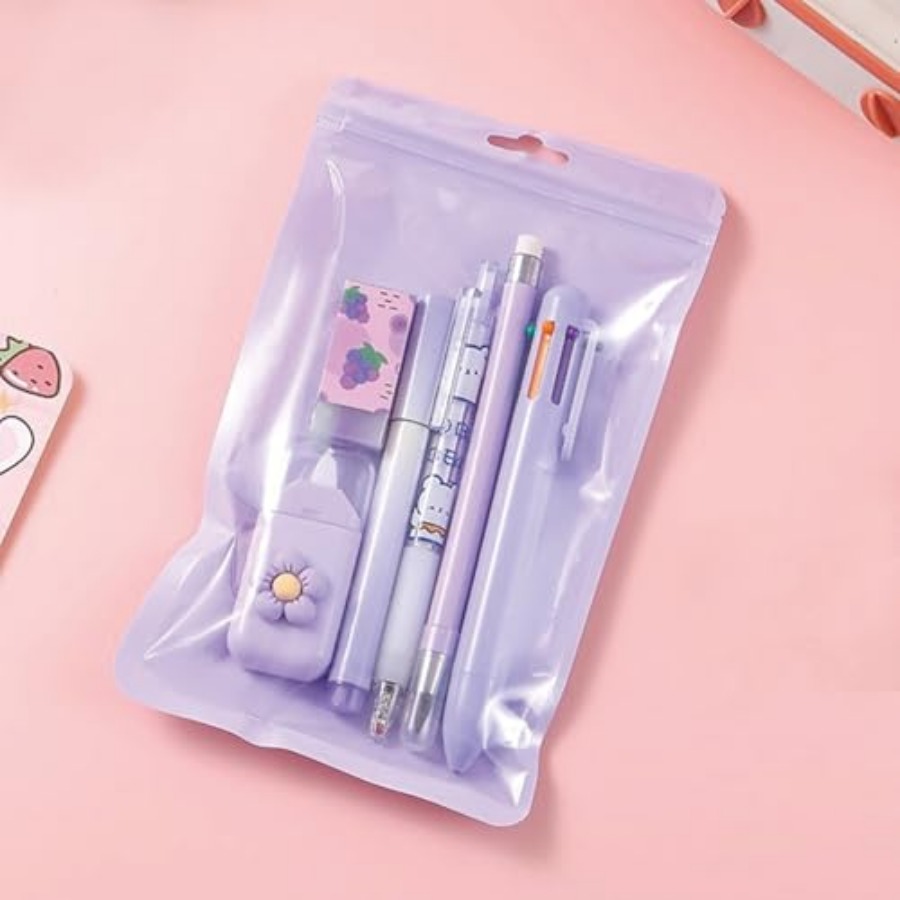 6 Pcs Cute Stationery Set for  - Gel Ink Pen Set incelemesi ve fiyatı