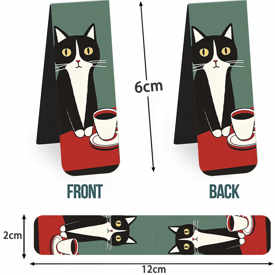 5Pcs/Set Cute Cat Magnetic Boo - Bookmark Magnetic Clip incelemesi ve fiyatı