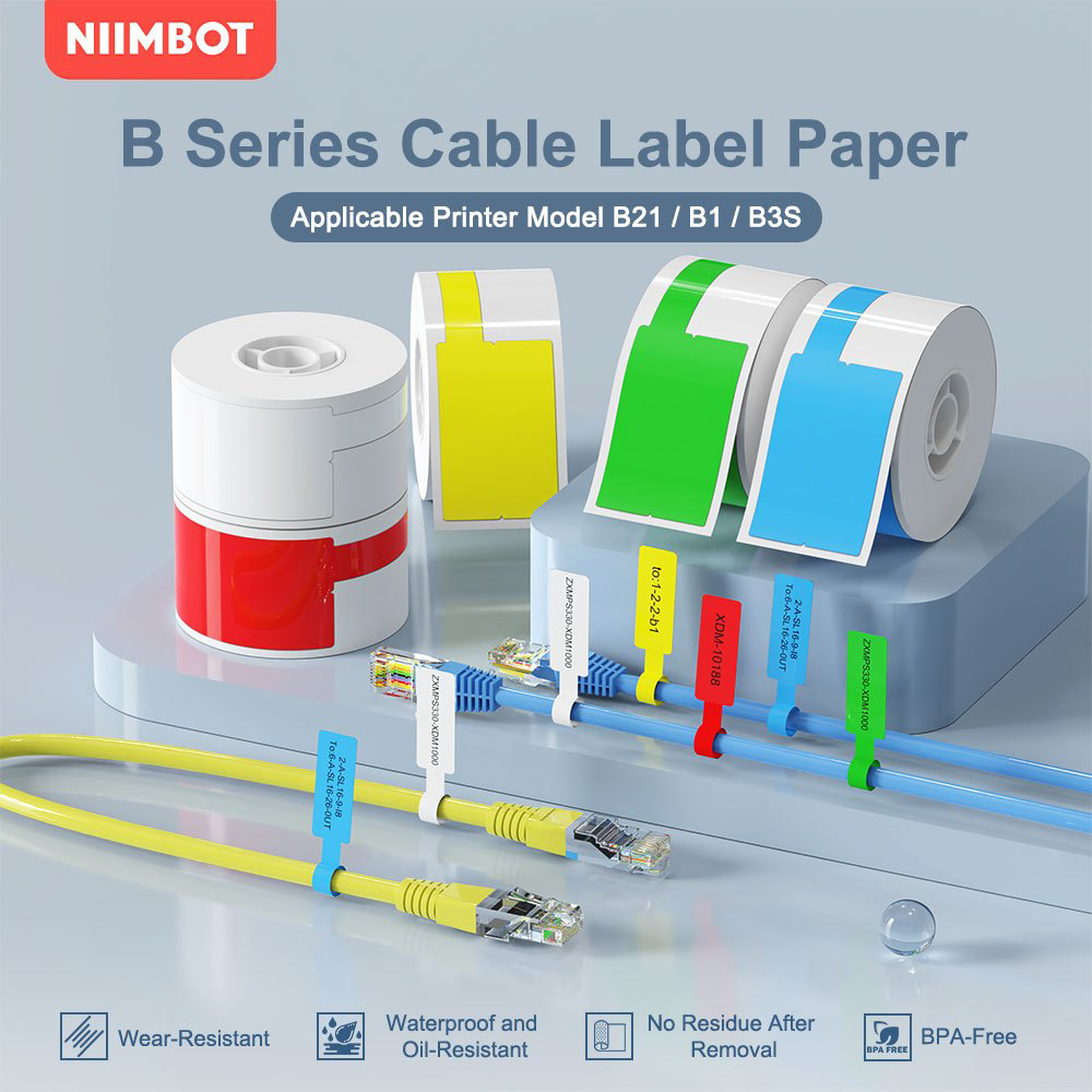 Niimbot Cable Label Portable P - Label Printer Tape incelemesi ve fiyatı