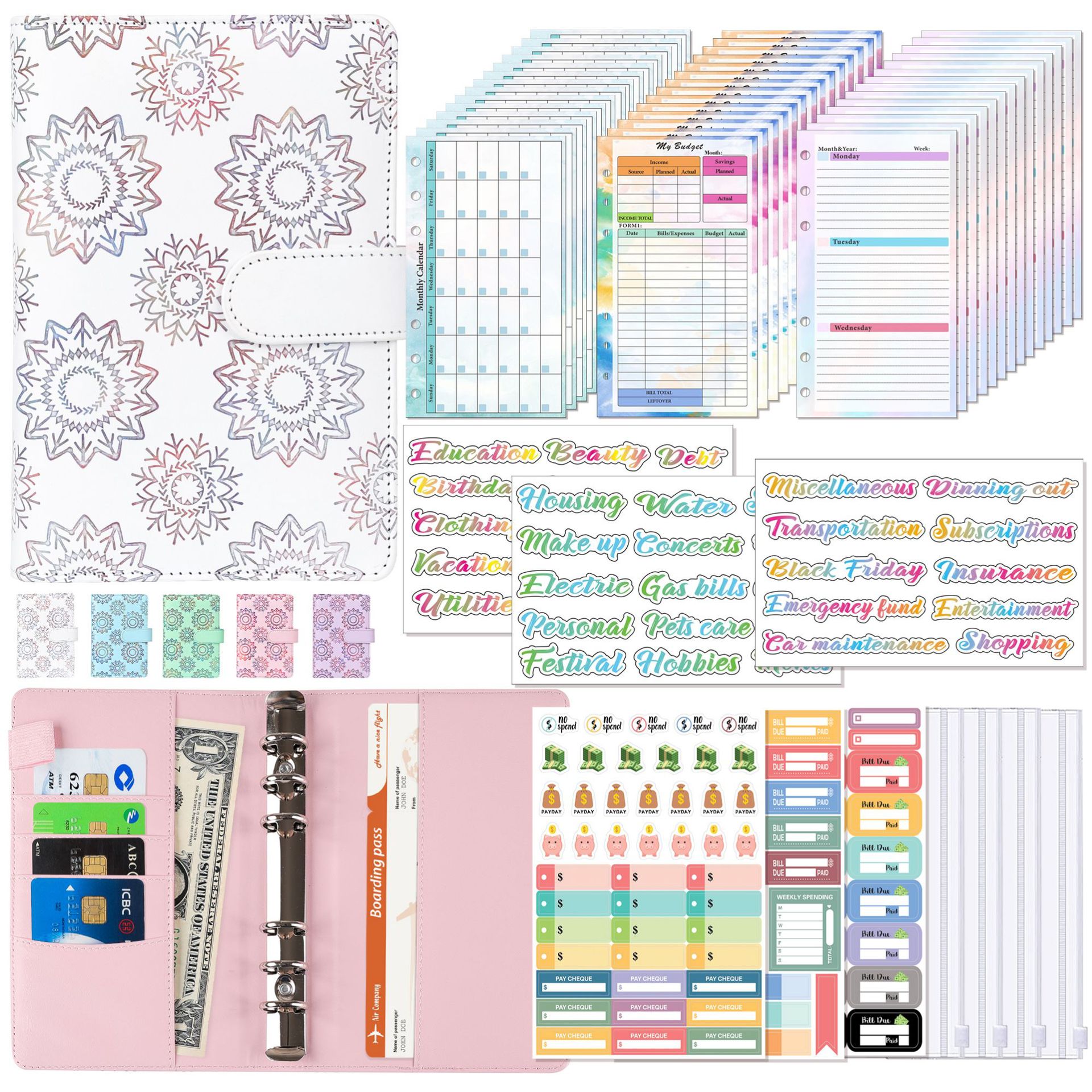 A6 Binder Budget Planner Noteb - Planner Weekly Budget incelemesi ve fiyatı