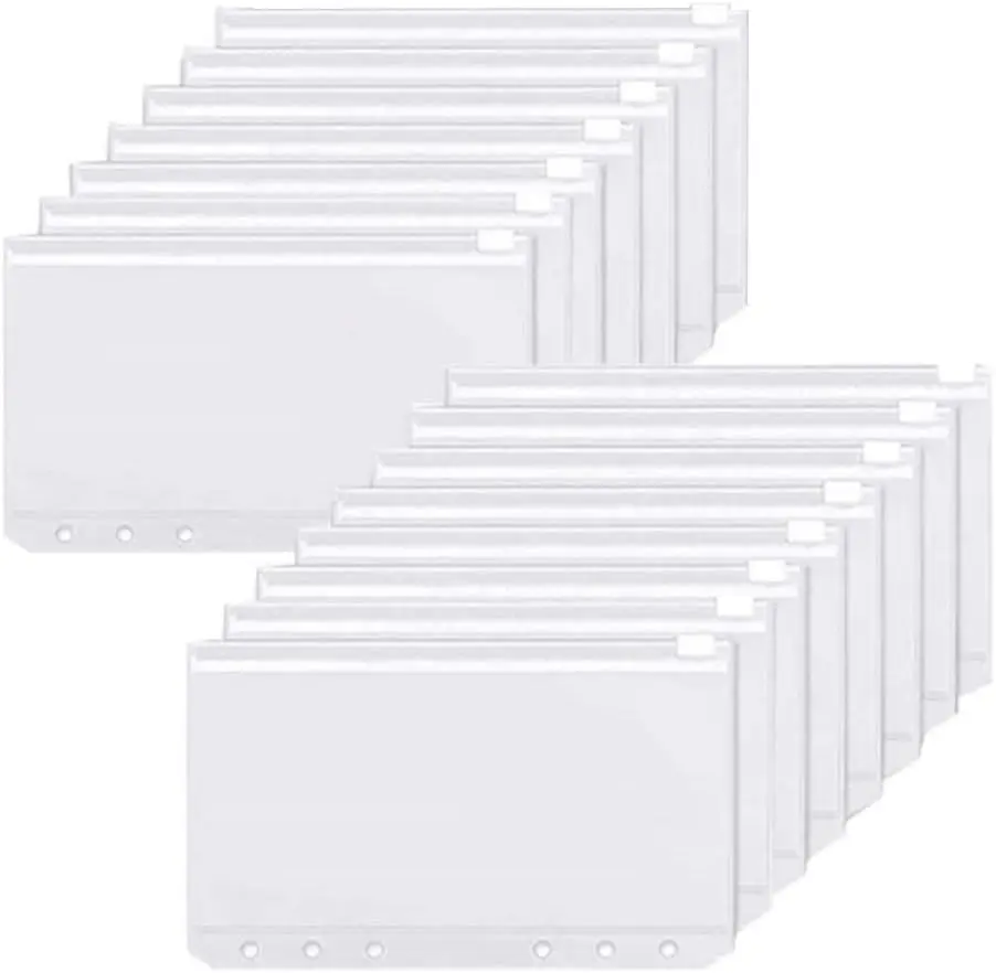 Binder Pockets A6 6-Hole Zippe - Planner Weekly Budget incelemesi ve fiyatı
