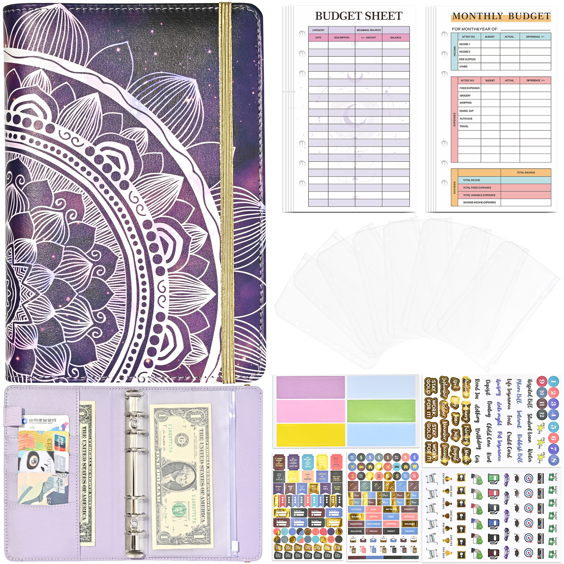A6 Budget Binder Planner With  - Planner Weekly Budget incelemesi ve fiyatı
